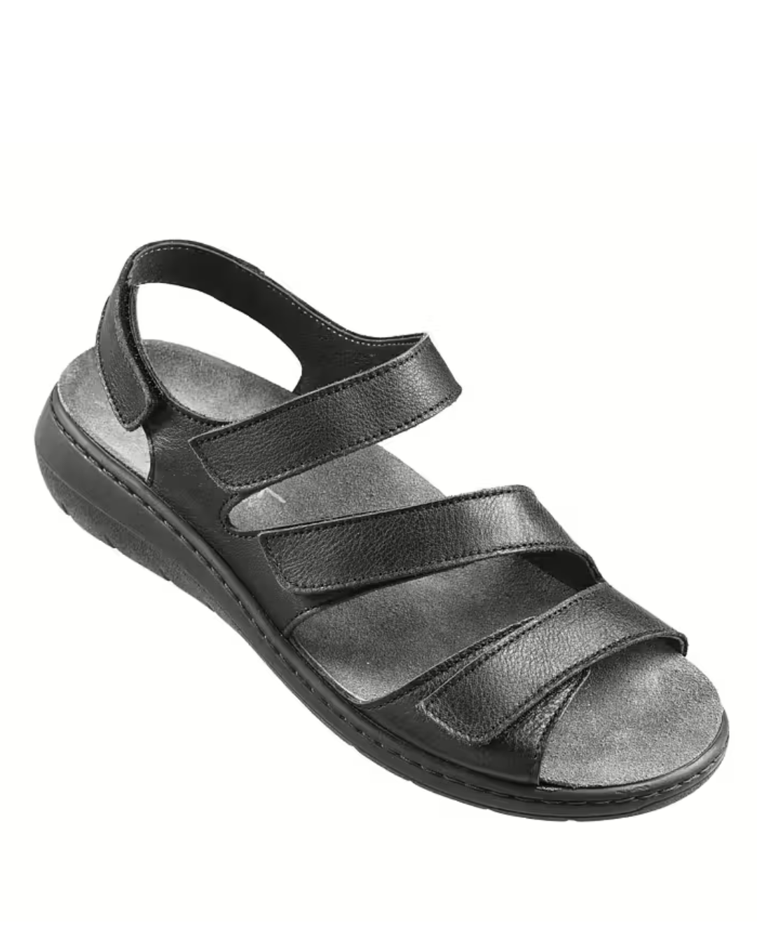 Embla damsandal svart ergoflex