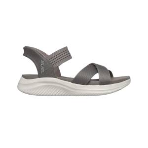 Skechers Hands Free Slip-ins® Ultra Flex 3.0 Never Better slingback-sandal i stretchtyg med vadderad Yoga Foam®-fotbädd.