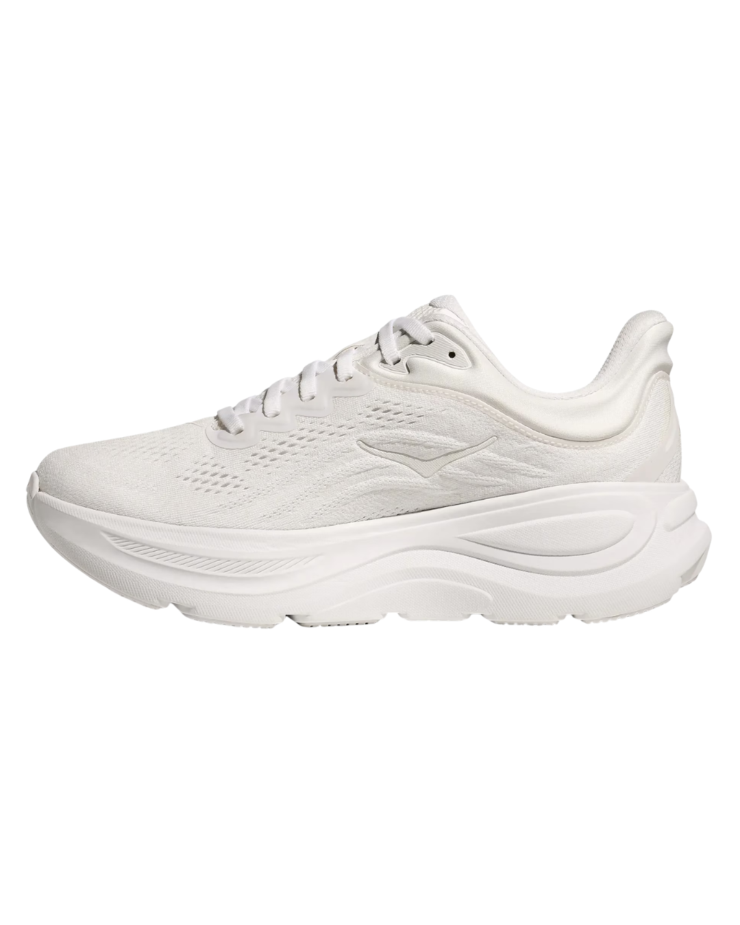 Hoka Bondi 9 dam vita löparskor med maximal dämpning och ventilerande mesh