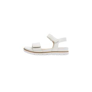 Tamaris Comfort - Leather Heeled sandal - White Nappa 8-88710-42