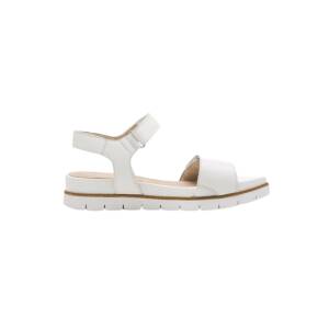 Tamaris Comfort - Leather Heeled sandal - White Nappa 8-88710-42
