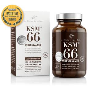 KSM66 Ashwagandha kosttillskott för stresshantering och mental balans