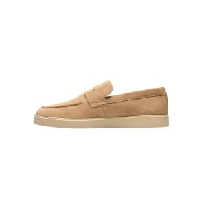 Clarks Lockford Easy slip-on herrsko i mörk sand mocka