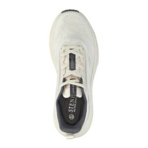 Marby beige vattenavvisande sneakers från STENK Active Living med ventilerande jaquardovandel