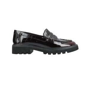Jana - Loafers Bordeaux Croco